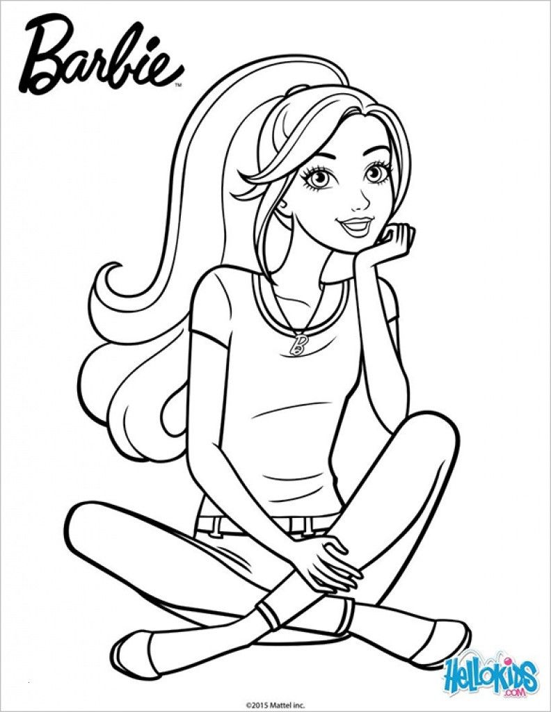 Featured image of post Barbie Colouring Pages Pdf