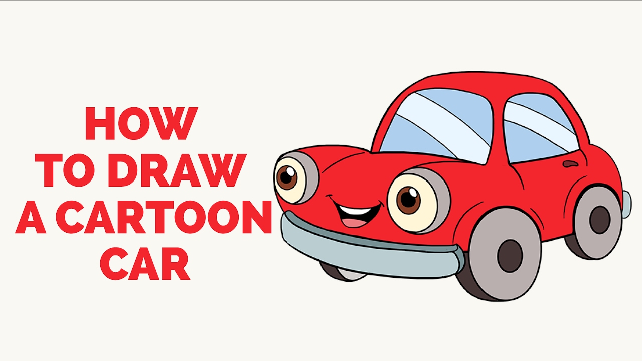 Featured image of post Cartoon Easy Car Drawing For Kids