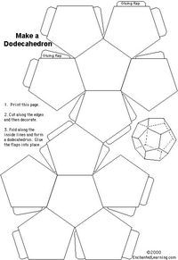 Featured image of post Cut Out Dodecahedron Template