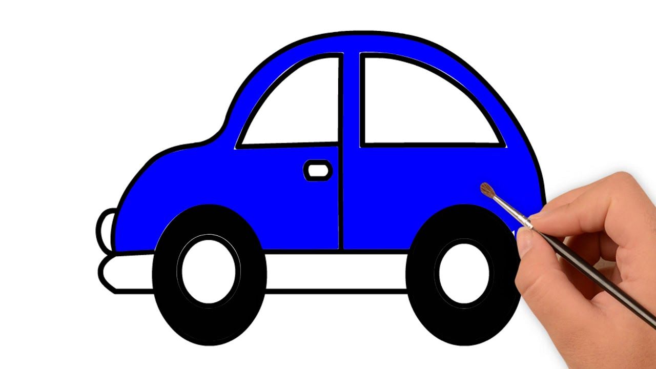 Featured image of post Easy Car Drawing For Kids With Colour