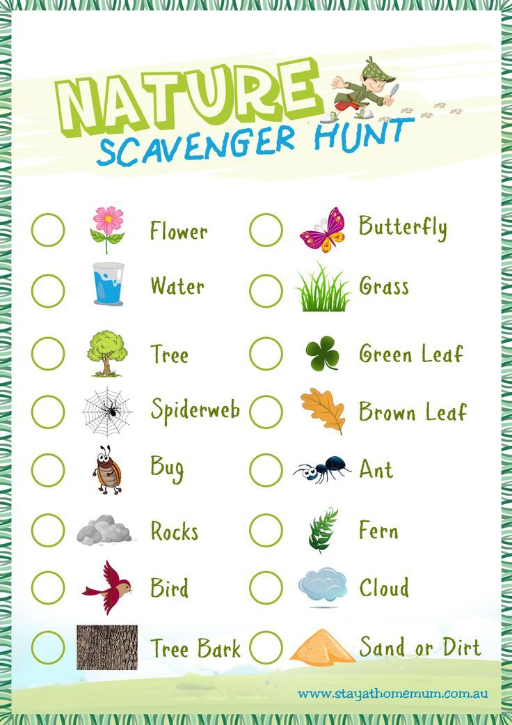 Featured image of post Free Printable Nature Scavenger Hunt Australia