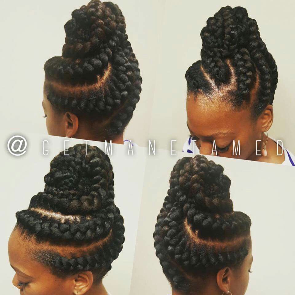 Featured image of post Goddess Braid Black Updo Hairstyles With Weave