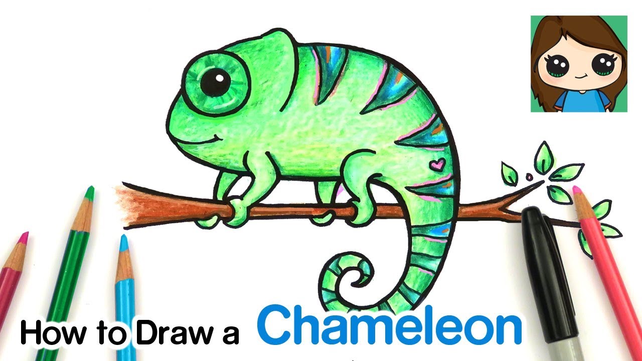 Featured image of post Simple Chameleon Sketch