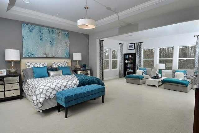 Featured image of post Teal And Grey Master Bedroom Ideas