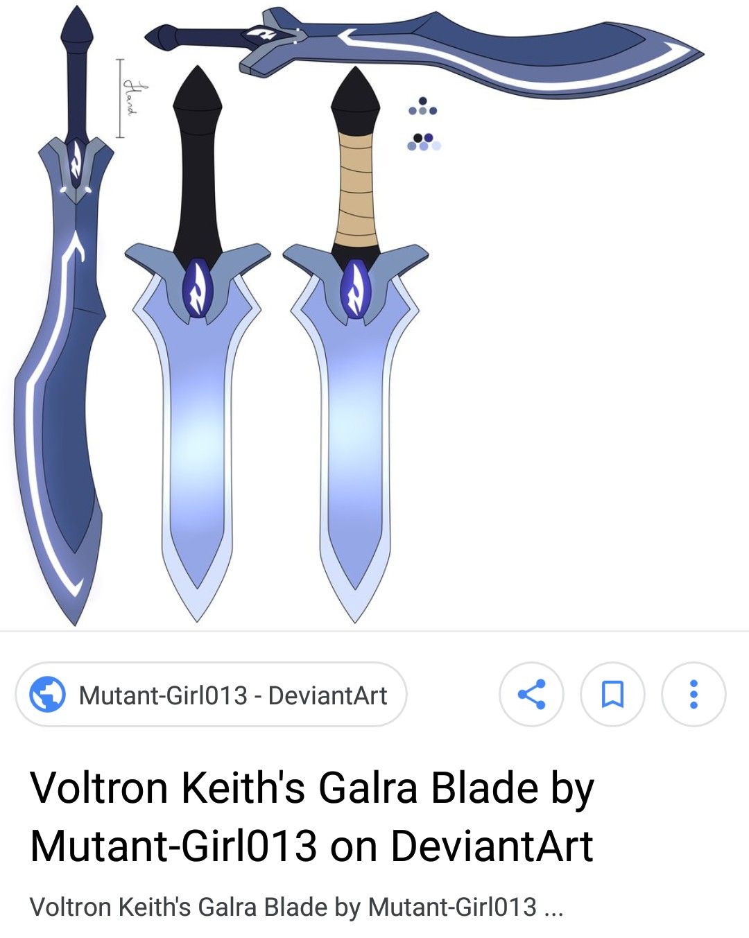 Featured image of post Voltron Blade Of Marmora Knife